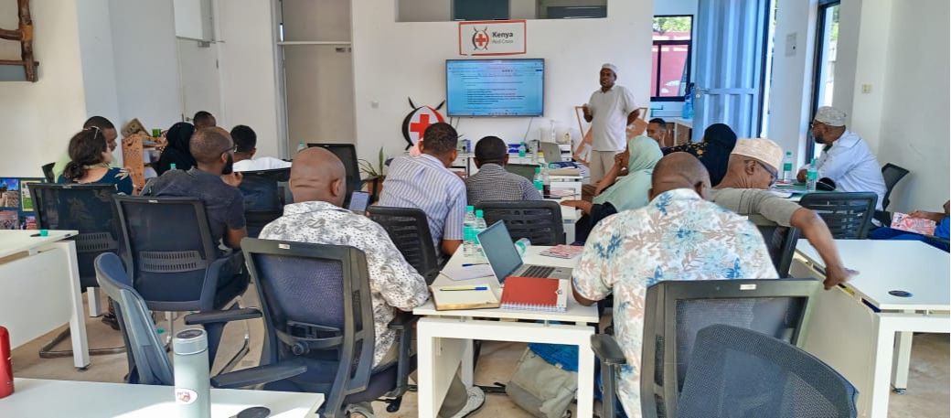 Workshop participants in a breakout group session drafting recommendations